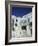 Stairs, Houses and Decorations of Chora, Cyclades Islands, Greece-Michele Molinari-Framed Photographic Print