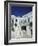 Stairs, Houses and Decorations of Chora, Cyclades Islands, Greece-Michele Molinari-Framed Photographic Print