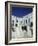 Stairs, Houses and Decorations of Chora, Cyclades Islands, Greece-Michele Molinari-Framed Photographic Print