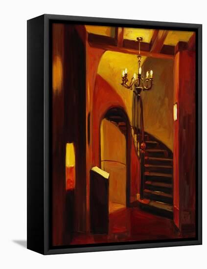 Stairs in Florence-Pam Ingalls-Framed Premier Image Canvas