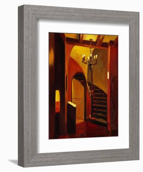 Stairs in Florence-Pam Ingalls-Framed Giclee Print