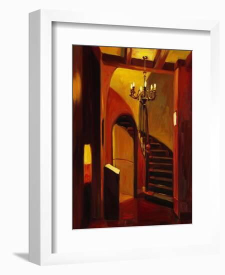 Stairs in Florence-Pam Ingalls-Framed Giclee Print