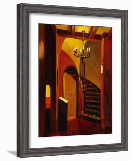 Stairs in Florence-Pam Ingalls-Framed Giclee Print