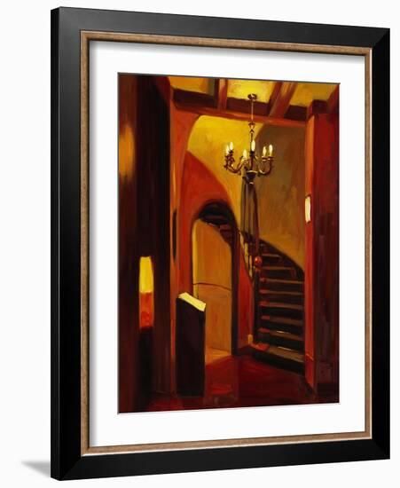 Stairs in Florence-Pam Ingalls-Framed Giclee Print