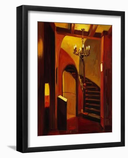 Stairs in Florence-Pam Ingalls-Framed Giclee Print