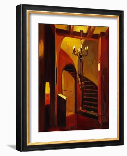 Stairs in Florence-Pam Ingalls-Framed Giclee Print