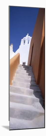 Stairs of a House, Oia, Santorini, Cyclades Islands, Greece-null-Mounted Photographic Print