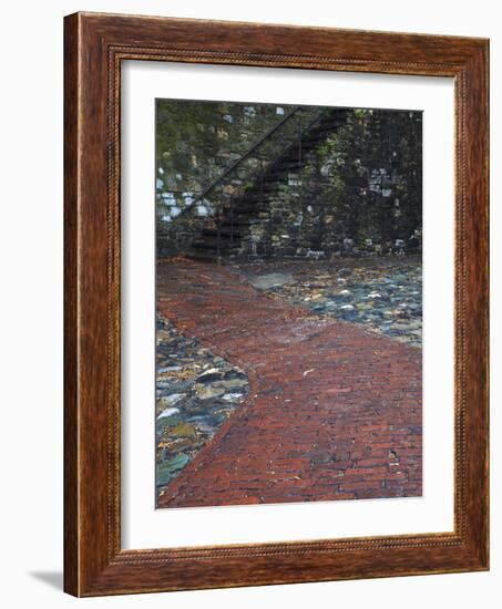 Stairs, Savannah, Georgia, USA-Joanne Wells-Framed Photographic Print