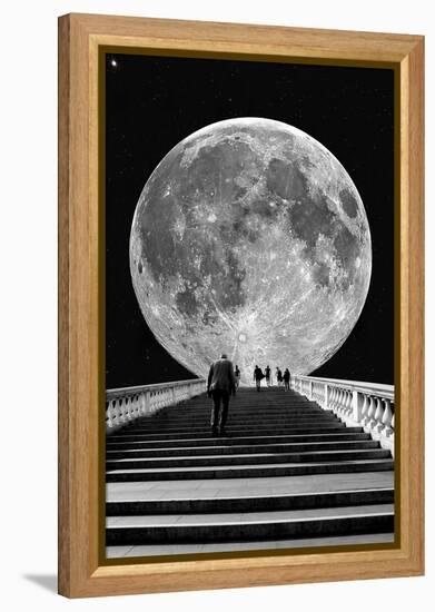 Stairs to the Moon-egd1-Framed Premier Image Canvas