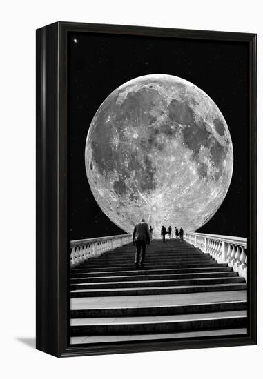 Stairs to the Moon-egd1-Framed Premier Image Canvas