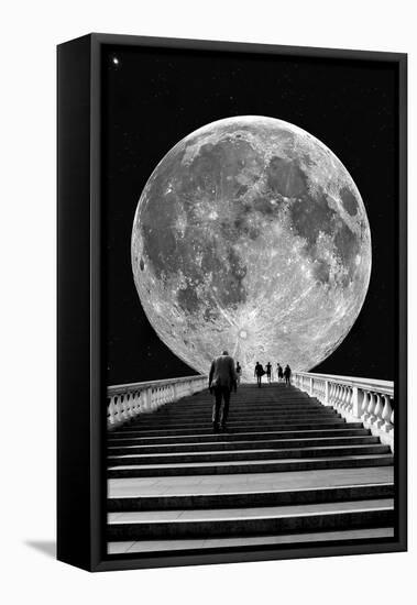 Stairs to the Moon-egd1-Framed Premier Image Canvas