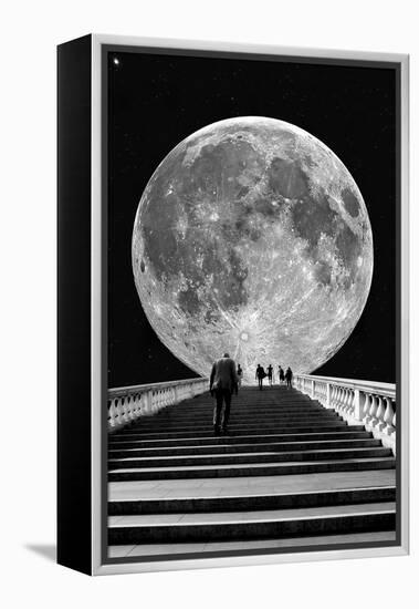 Stairs to the Moon-egd1-Framed Premier Image Canvas