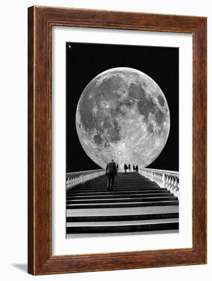 Stairs to the Moon-egd1-Framed Premium Photographic Print