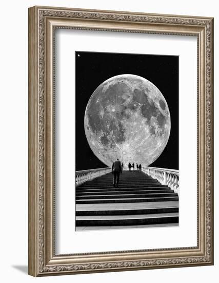 Stairs to the Moon-egd1-Framed Photographic Print