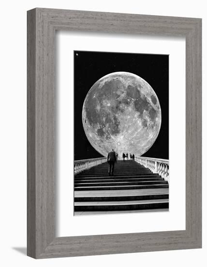 Stairs to the Moon-egd1-Framed Photographic Print