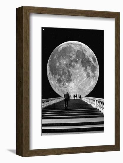 Stairs to the Moon-egd1-Framed Photographic Print