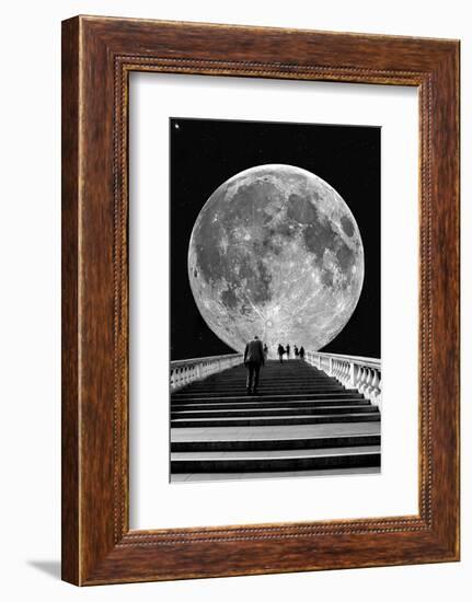 Stairs to the Moon-egd1-Framed Photographic Print