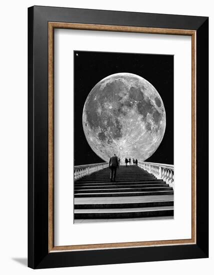 Stairs to the Moon-egd1-Framed Photographic Print