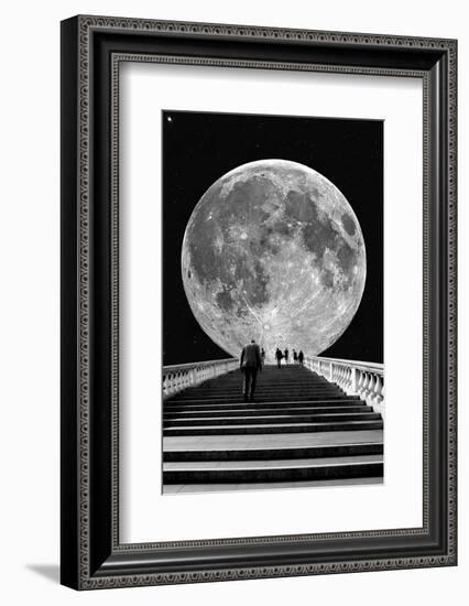 Stairs to the Moon-egd1-Framed Photographic Print