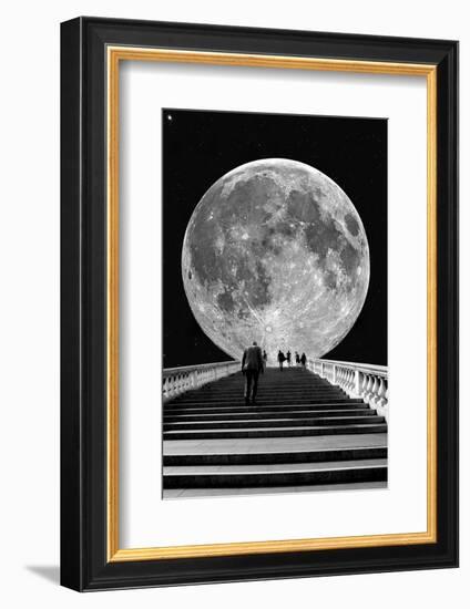 Stairs to the Moon-egd1-Framed Photographic Print