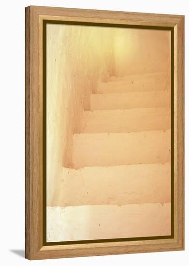 Stairs-Den Reader-Framed Premier Image Canvas