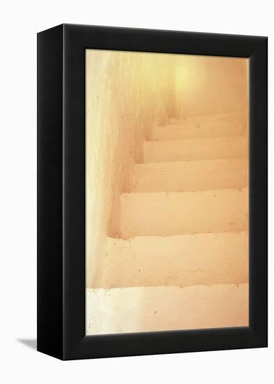 Stairs-Den Reader-Framed Premier Image Canvas