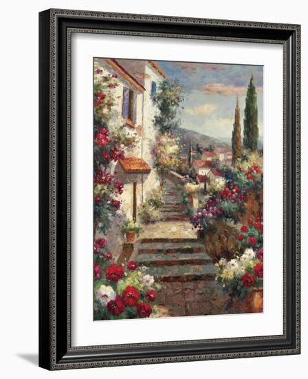 Stairstep Bouquets-Mauro-Framed Art Print