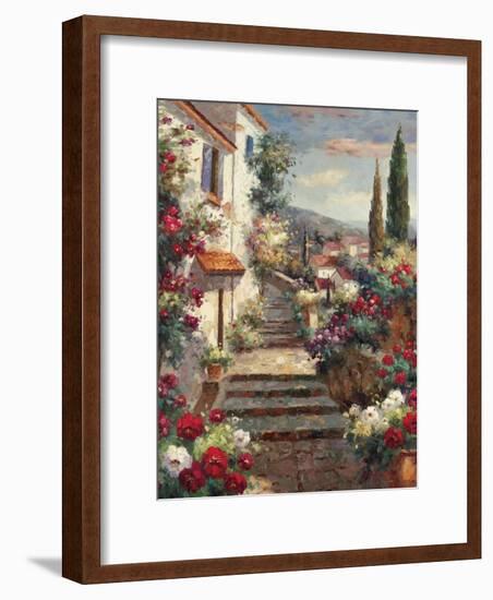 Stairstep Bouquets-Mauro-Framed Art Print