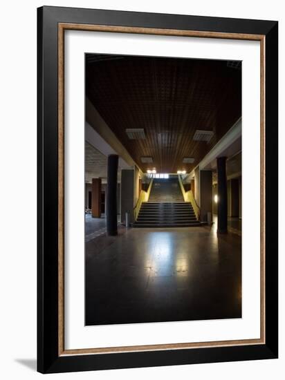 Stairway in Office Building-Nathan Wright-Framed Photographic Print