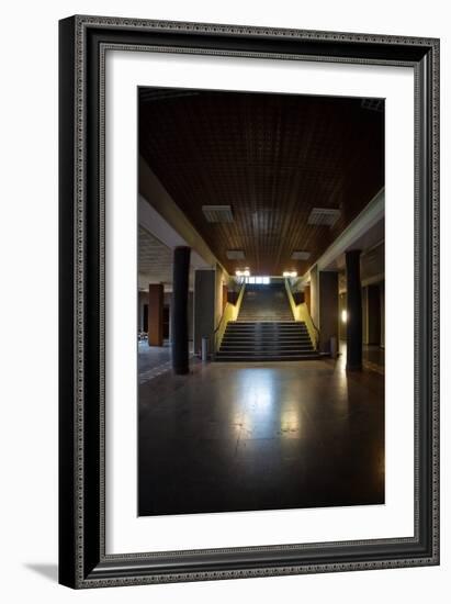 Stairway in Office Building-Nathan Wright-Framed Photographic Print