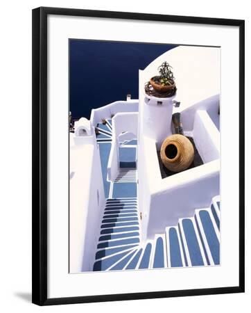 'Stairway of a Whitewashed Church' Photographic Print - Jonathan Hicks ...