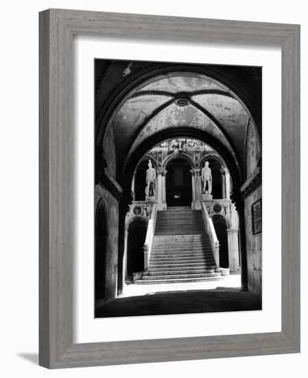 Stairway of the Giants Inside the Doge's Palace-null-Framed Photographic Print