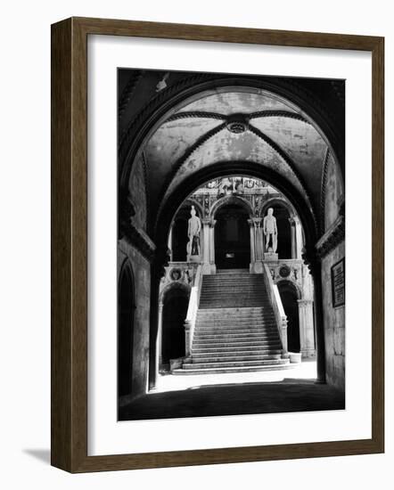 Stairway of the Giants Inside the Doge's Palace-null-Framed Photographic Print