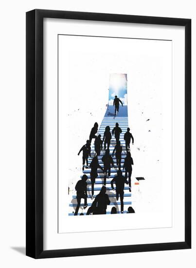 Stairway to Heaven-Alex Cherry-Framed Premium Giclee Print