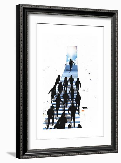 Stairway to Heaven-Alex Cherry-Framed Premium Giclee Print