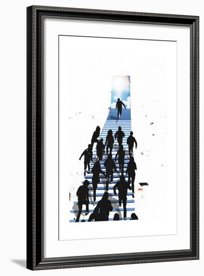 Stairway to Heaven-Alex Cherry-Framed Art Print