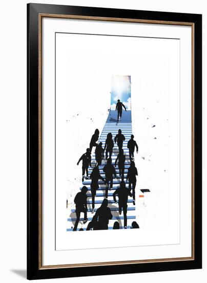 Stairway to Heaven-Alex Cherry-Framed Art Print