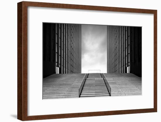 Stairway to Nothing-Oliver Koch-Framed Photographic Print