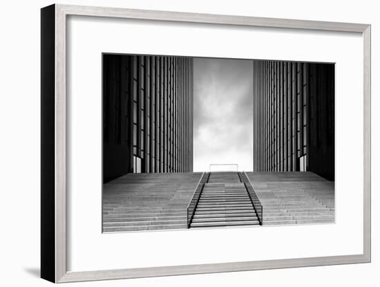 Stairway to Nothing-Oliver Koch-Framed Photographic Print