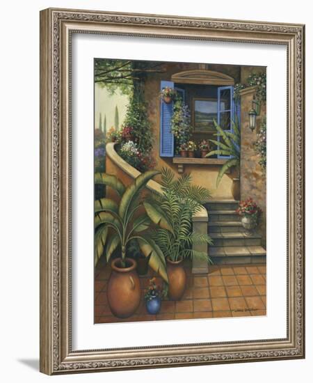 Stairway to Paradise-John Zaccheo-Framed Giclee Print