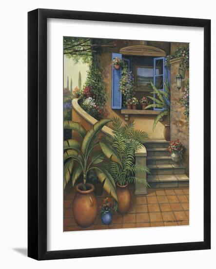 Stairway to Paradise-John Zaccheo-Framed Giclee Print