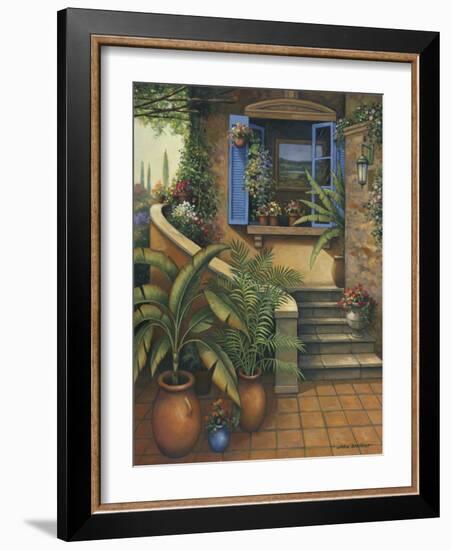 Stairway to Paradise-John Zaccheo-Framed Giclee Print