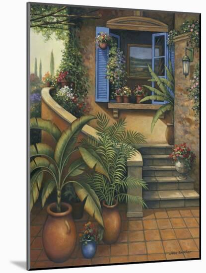 Stairway to Paradise-John Zaccheo-Mounted Giclee Print