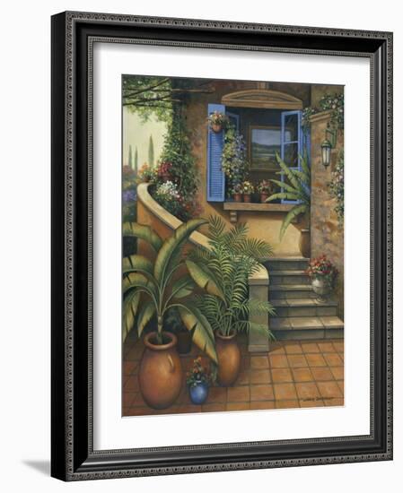 Stairway to Paradise-John Zaccheo-Framed Giclee Print