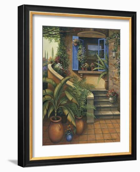 Stairway to Paradise-John Zaccheo-Framed Giclee Print