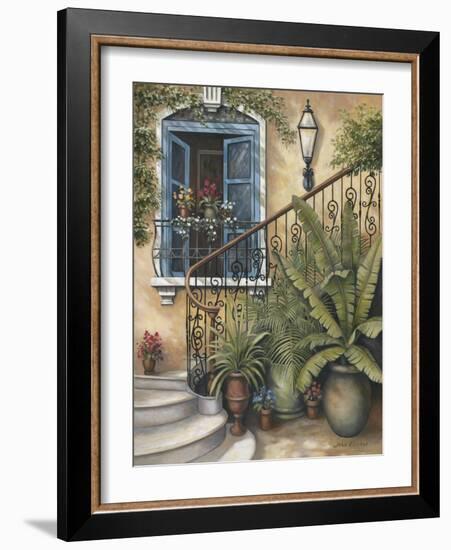 Stairway to the Sky-John Zaccheo-Framed Giclee Print