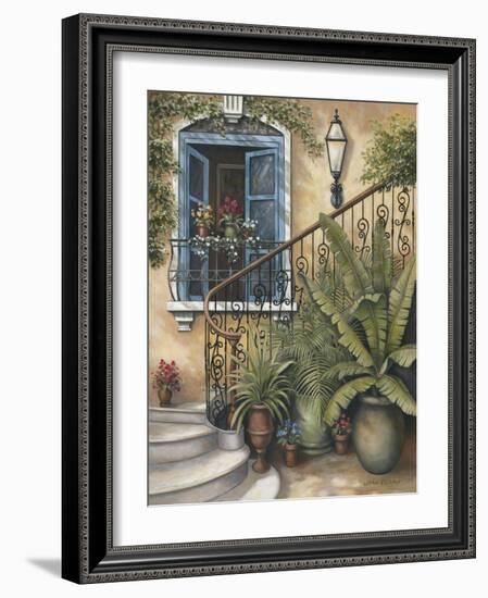 Stairway to the Sky-John Zaccheo-Framed Giclee Print