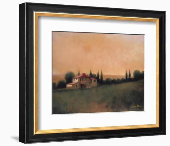 Stairway to Tuscany-Thomas Stotts-Framed Art Print