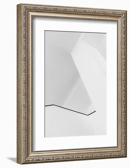 Stairwell in high key-Greetje van Son-Framed Photographic Print