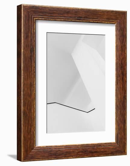 Stairwell in high key-Greetje van Son-Framed Photographic Print